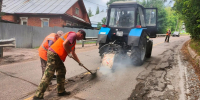 В Наволоках проведен ямочный ремонт дорог - Kineshemec.Ru
