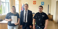 Еще одна семья получила свидетельство на улучшение жилищных условий - Савинский район