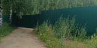 В парке Каркино "выросли" новые заборы - Prochepetsk.ru