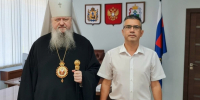Состоялась встреча митрополита Корнилия и главы УФНС по Архангельской области и НАО Мидхата Асадуллина - Архангельская епархия