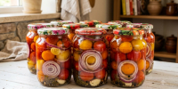 Соседка порадовала рецептом помидоров с луком вкуса неземного на зиму: 40 минут делать, чтобы таяли во рту - Pro Город Ухта