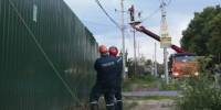 Энергетики Ленинградской области ликвидируют последствия мощного урагана с грозой - Pro-Volhov.Ru