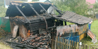 Гроза устроила пожар в селе в Даниловском округе - YarCube.Ru
