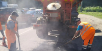 Во дворах Обнинска продолжается ямочный ремонт - Администрация города