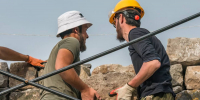 Школа «Наследие» воссоздает первозданную кладку древней башни в Ингушетии - Сердало