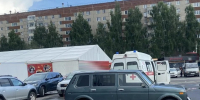 ДТП на парковке в Ижевске - ИА Удмуртия