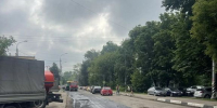 На Кутузовском проезде (от Каширского шоссе до улицы Кирова) приступили к устройству выравнивающего слоя - Администрация г. Домодедово