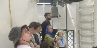 Экскурсия по храму Святого Духа для воспитанников детского лагеря 8 школы - Ханты-Мансийская Митрополия