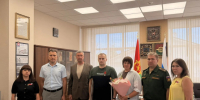 14 июля в городе Клинцы состоялась торжественная церемония вручения медалей «Жукова» и «За боевые отличия» участникам специальной военной операции.. - Администрация г. Клинцы