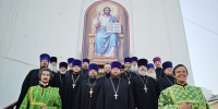 10 июля в Вознесенском соборе состоялась соборная служба клириков Павловского благочиния. - Павловский благочиннический округ