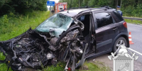 72-летняя автоледи пострадала в лобовом столкновении в Бокситогорском районе - ЛенТВ24