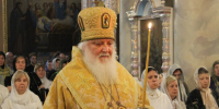 Высокопреосвященнейший Арсений, митрополит Липецкий и Задонский, совершил Всенощное бдение в кафедральном соборе Рождества Христова г. Липецка - Липецкая Епархия