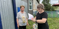 Проведен выезд мобильной социальной службы в с. Пашково, Петуховского муниципального округа. - Центр соцобслуживания населения