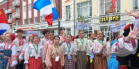 Фольклорный ансамбль "Звонница" - представитель Красноярского края на III Всероссийской детской Фольклориаде - Абанский район