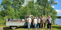 С берегов водоемов Ленобласти убрали 95 кубометров мусора - 47Channel.Ru