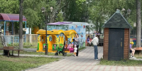 Парк «Сказка» в Елизове реконструируют для отдыха жителей. . Фотография 1 - ИА Камчатка
