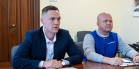 Участники программы «Герои земли Калужской» представили главе региона проекты по сопровождению бойцов и усилению безопасности на ключевых объектах области - Администрация города