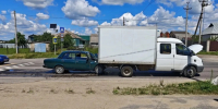 «ВАЗ» столкнулся с «ГАЗелью»: пострадала пожилая пара - Gorod48.ru