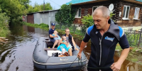 Спасатели Тавдинского поисково‑спасательного отряда участвуют в спасении людей в подтопленном Ирбите - Тавдинский городской округ