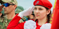 Юнармеец из села Новоникольское награждена нагрудным знаком «Юнармейская доблесть» - Быково-медиа