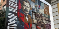 ВоГУ держит обещание: мурал Христофору Леденцову засиял по-новому! - ВоГУ