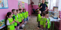 Автоинспекторы организовали серию профилактических мероприятий в сельских дошкольных учреждениях. - Алексеевский городской округ