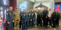 Сотрудники Государственного пожарного надзора посетили музей, посвященный СВО - ГУ МЧС Челябинской области