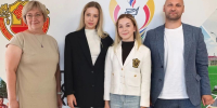 Фигуристка Камилла Нелюбова и ее тренер обсудили планы в Минспорте Чувашии - Министерство физкультуры и спорта
