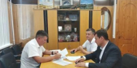 Встреча с главой Вашкинского округа в рамках рабочей поездки - Управление по обеспечению деятельности мировых судей