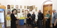 В храме иконы Божьей Матери «Неупиваемая чаша» при учреждении прошла встреча осужденных со священнослужителем. - УФСИН по Алтайскому краю