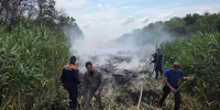 Продолжается ликвидация задымления на мусорном полигоне - Зерноградский район