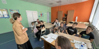 В пришкольном лагере прошёл урок патриотизма и добра - Камешкирский район