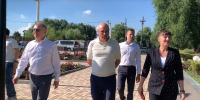 Визит губернатора И. А. Артамонова - Усманский муниципальный район