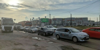Очередь на АЗС / Фото: amic.ru / Екатерина Смолихина - ИА Амител