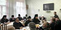 Епископ Вениамин принял участие в заседании комиссии Межсоборного присутствия - Свято-Троицкая Александро-Невская Лавра