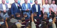 Виталий Хоценко с командой единомышленников встретились с жителями Советского округа - Вечерний Омск