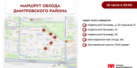 Обход территории района 18.07 - Дмитровский район