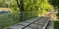В Уфе восстановят частично разрушенную ливнем лестницу - Башинформ