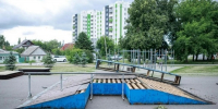 В курском парке Железнодорожников приступили к обновлению роллердрома - ТК ТАКТ