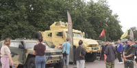 Во Владимир сегодня прибыл бронепробег «Дорога Мужества» - Телеканал Вариант