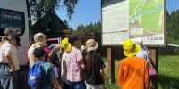 Воспитанники Каложицкого ресурсного центра познакомились с природой Радоновых озер - Online47.Ru