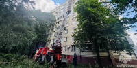 Из-за пожара в доме на Верхней эвакуировали 10 взрослых и одного ребенка - Четвертая Власть