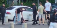 Очевидцы сняли на видео массовый конфликт на Центральном проспекте - Netall.Ru