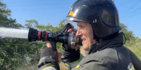 Пожар на склоне в Севастополе ликвидировали за полчаса></div>
	<div class= - Вести.Севастополь