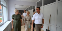 Олег Денисов проконтролировал ход ремонта образовательных учреждений - Город Пенза