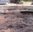 В центре Петербурга провалился асфальт после прорыва трубы - Spbdnevnik.ru