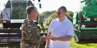Вадинский район с рабочим визитом посетил Олег Мельниченко - Penza-Post.Ru