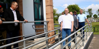 В Земетчино Олег Мельниченко проконтролировал обновление социально значимых учреждений - Пенза-Обзор