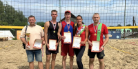 1 июля на базе МБУ ДО СП СШОР г. Новоалтайска прошел очередной вид программы Спартакиады трудовых коллективов города - пляжный волейбол. - Администрация г. Новоалтайск