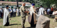 В Карачеве освятили закладной камень в основание нового храма - БрянскToday.Ru